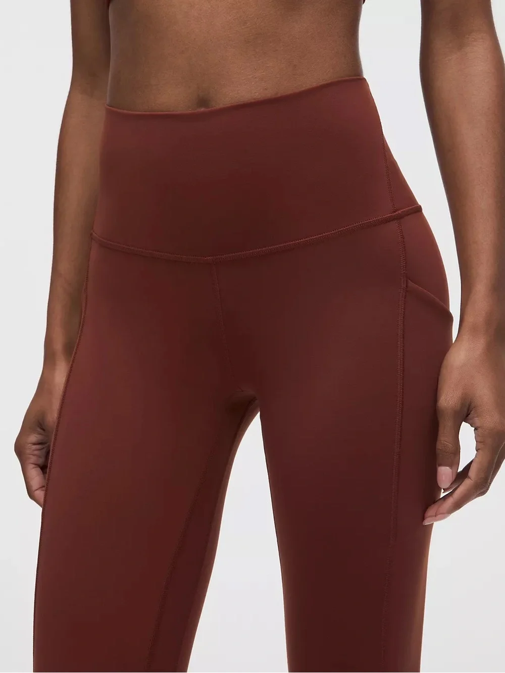 🤎❤️ Lululemon Align™ High-Rise Pant 28” with Pockets Cranberry Charm – SZ 10 NWT